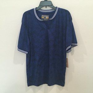 Faze 1 Polo Men's Shirt Short Sleeve Black & Blue, Size XL NEW